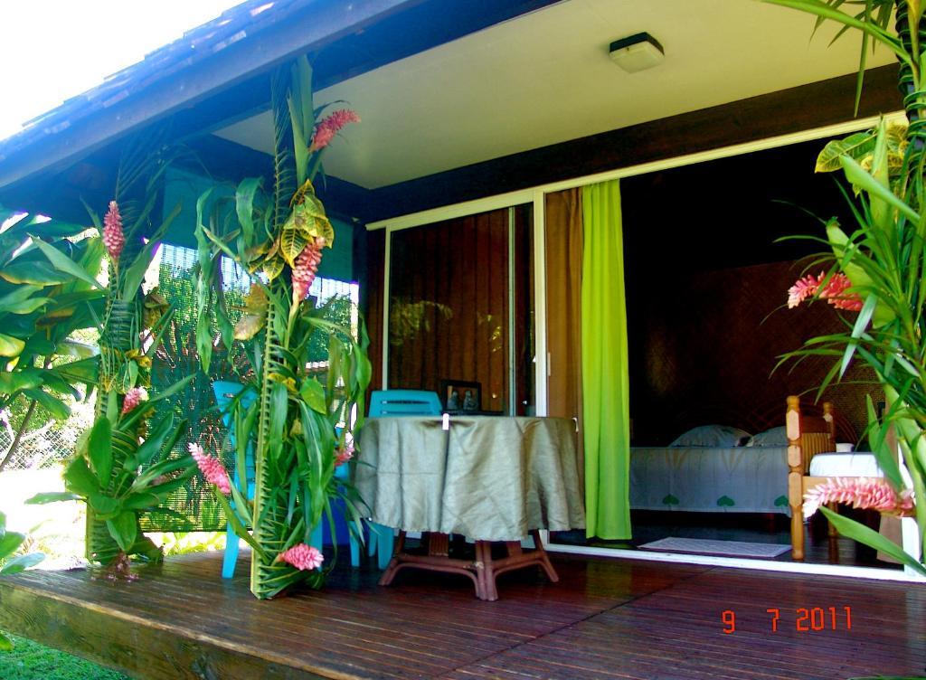 Tauhanihani Village Lodge La Vague Bleue Teahupoo 客房 照片